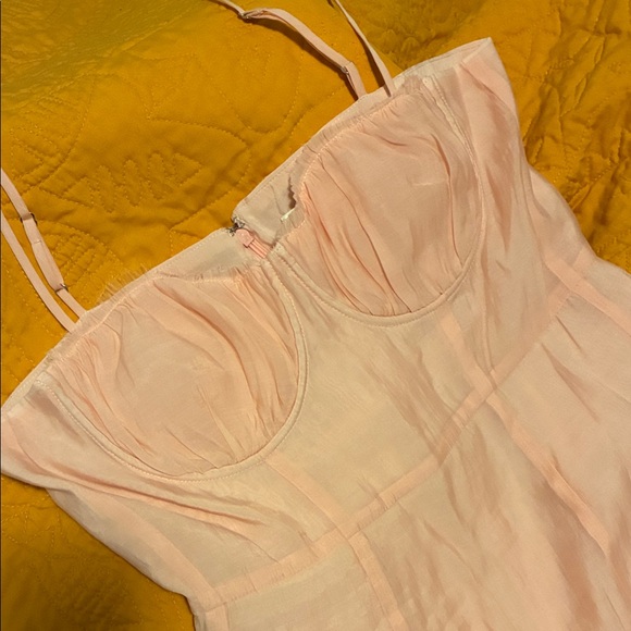 Capulet June Pink Bustier Midi Dress - Picture 3 of 3